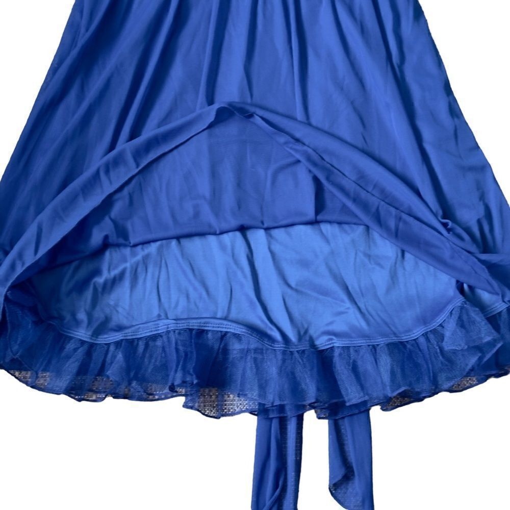 Ruby Rox Royal Blue Mesh-Like Spaghetti Strap Dre… - image 9